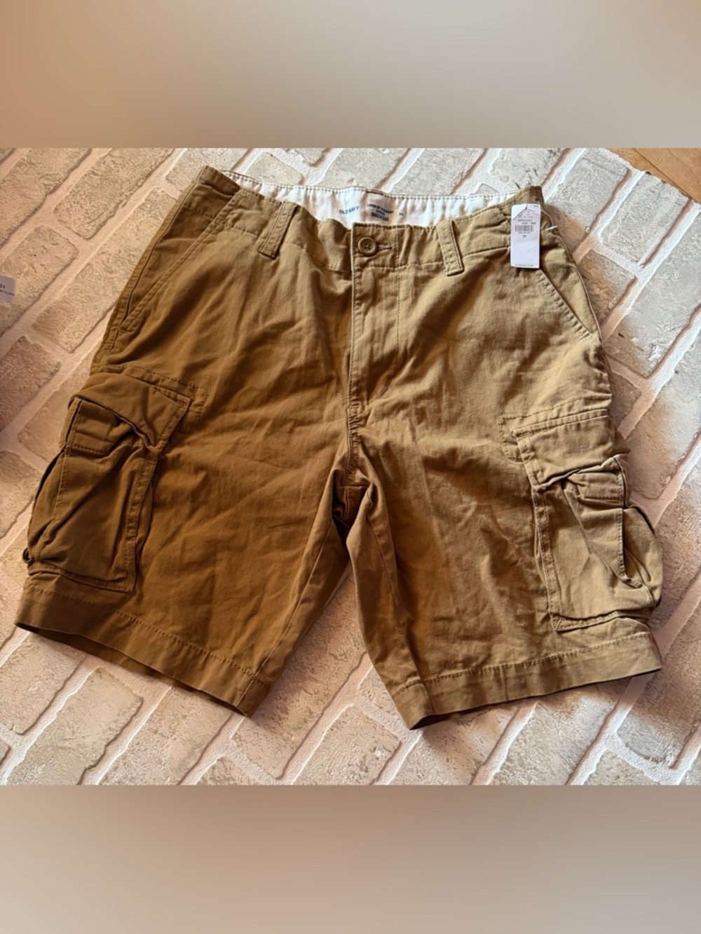 Old Navy Men's Brown Cargo Shorts - Utility Pockets